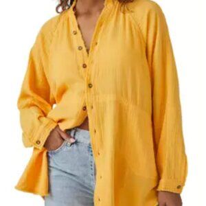 Free People Summer Daydream button down shirt